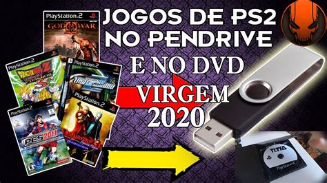 como gravar jogos de ps2 no pendrive